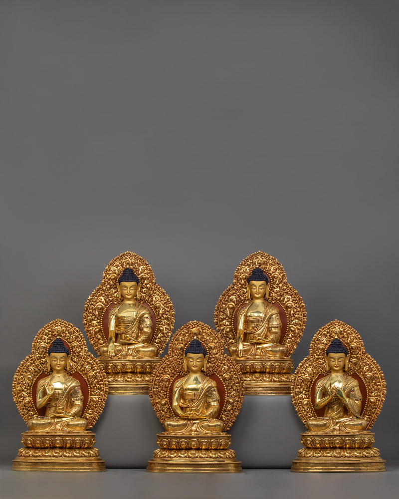 the-five-buddha-family-set-statue