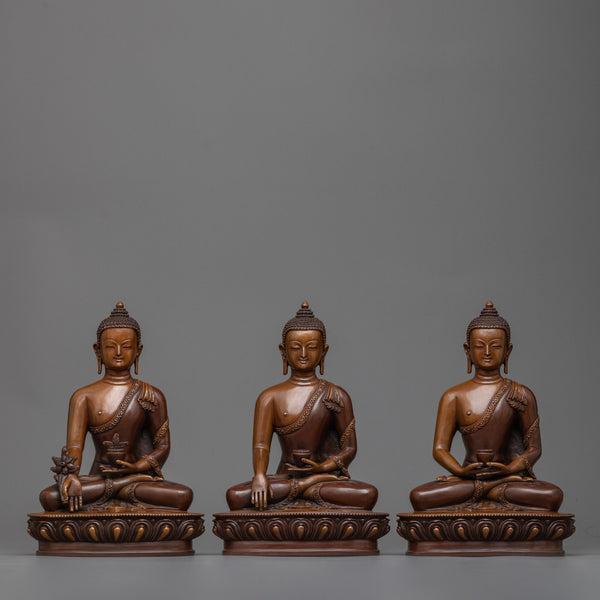 Gold and Black Miniature Praying Buddha in Different Poses 4.75h Feng Shui  Statue Decoration Figurine 4-pc Set Room Decor - Etsy