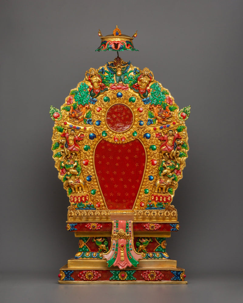 Traditionally Handcrafted Deity Throne