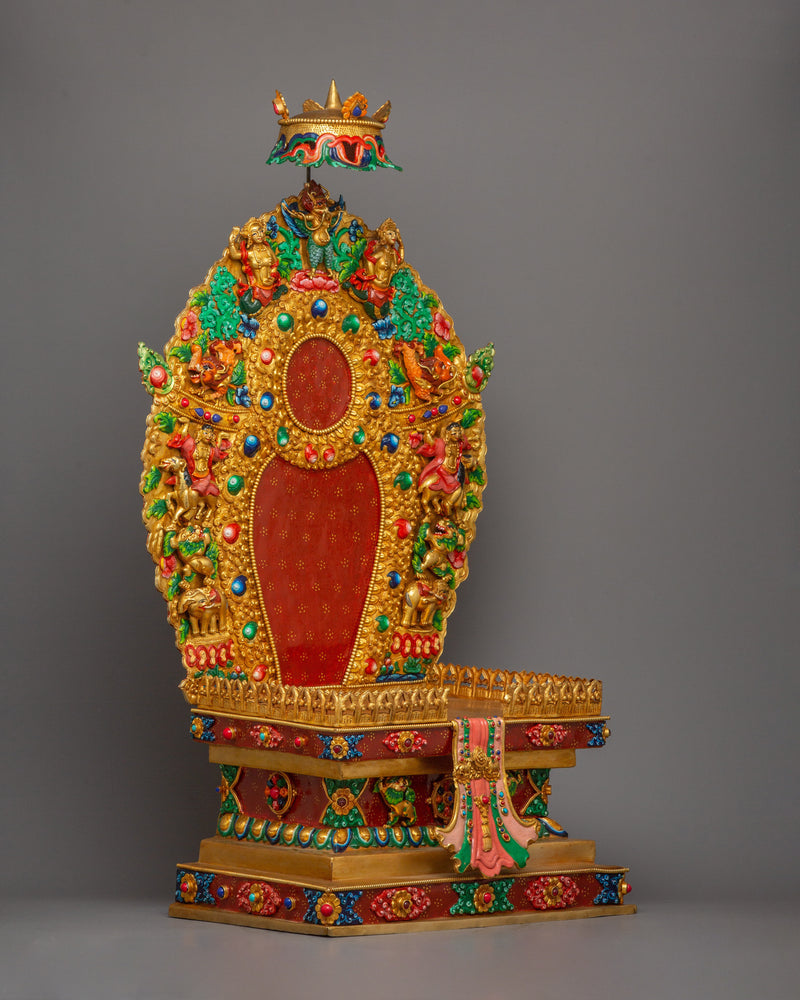 Traditionally Handcrafted Deity Throne