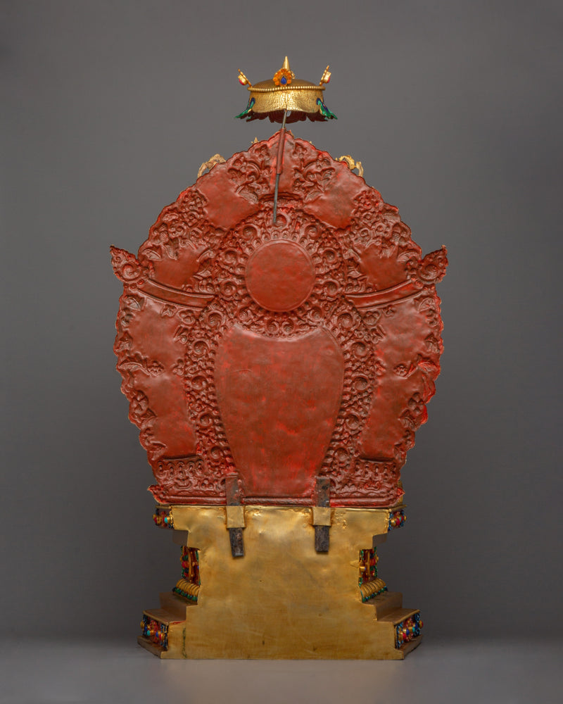 Traditionally Handcrafted Deity Throne | Symbol of Reverence and Divinity