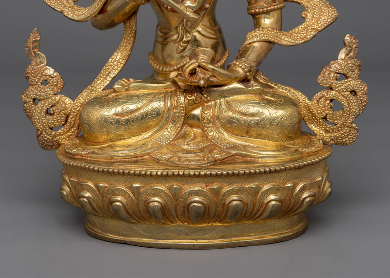 Himalayan Vajrasattva Lord of Purification Figurine | Symbol of Healing and Enlightenment