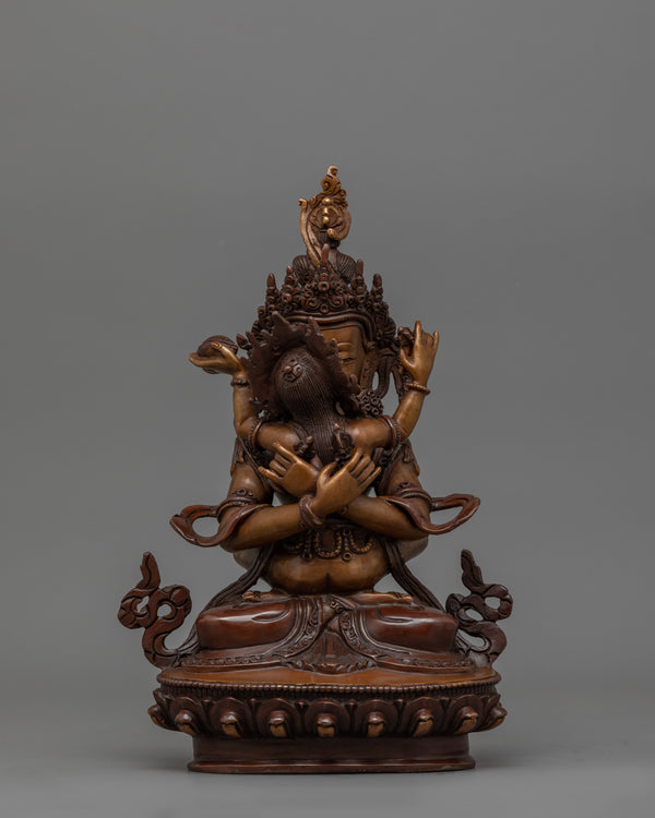 Vajradhara deity sculpture