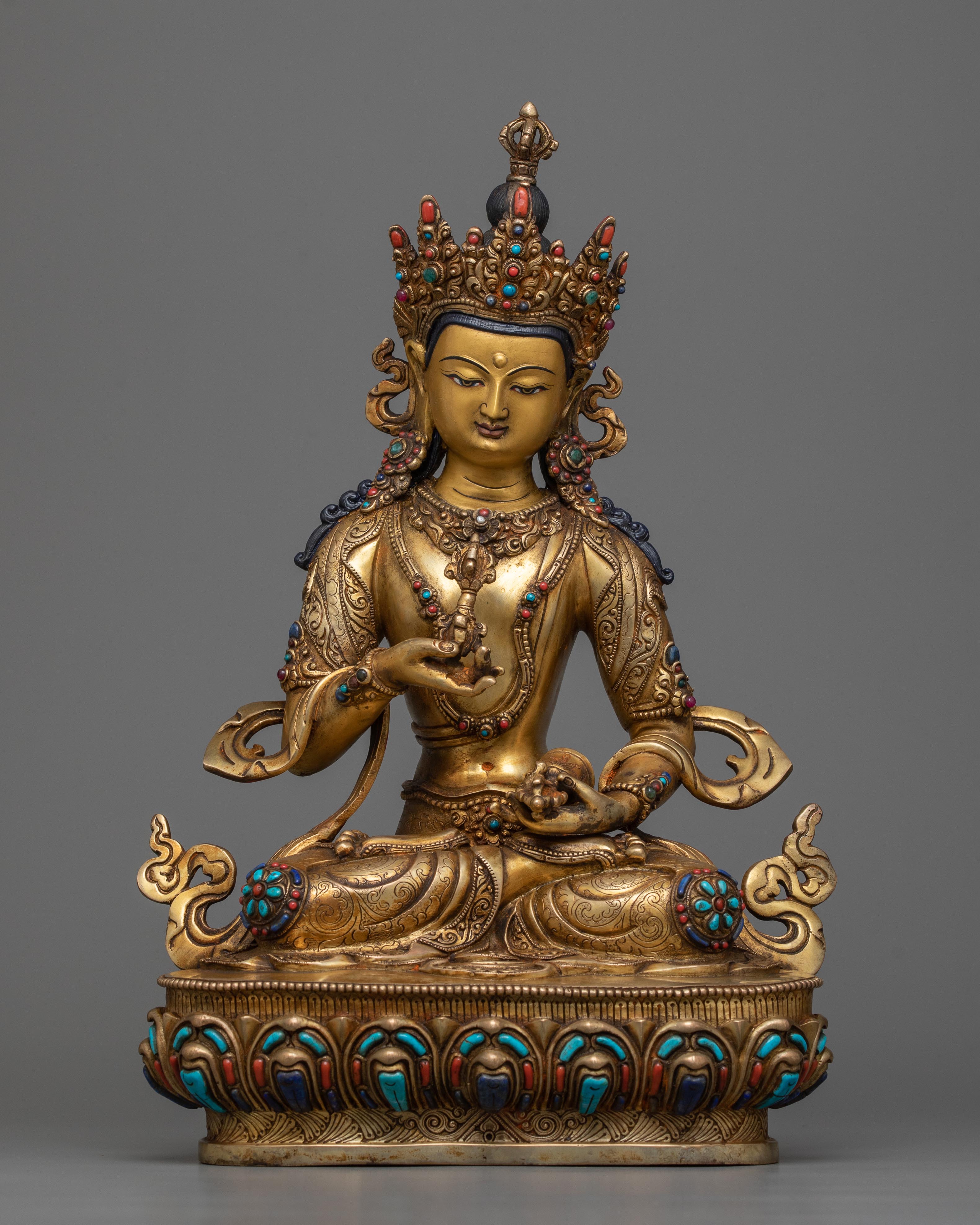 Elegant Vajra Satva Sculpture | Purification and Wisdom