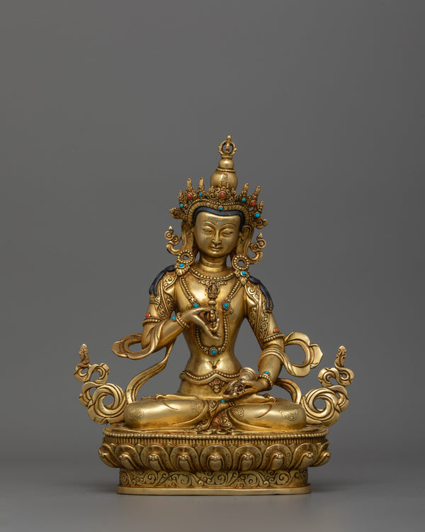 vajrasattva-antique-finish-statue