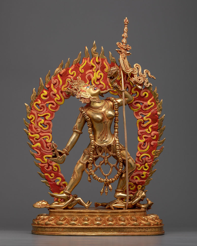 Vajrayogini Female Goddess Statue 