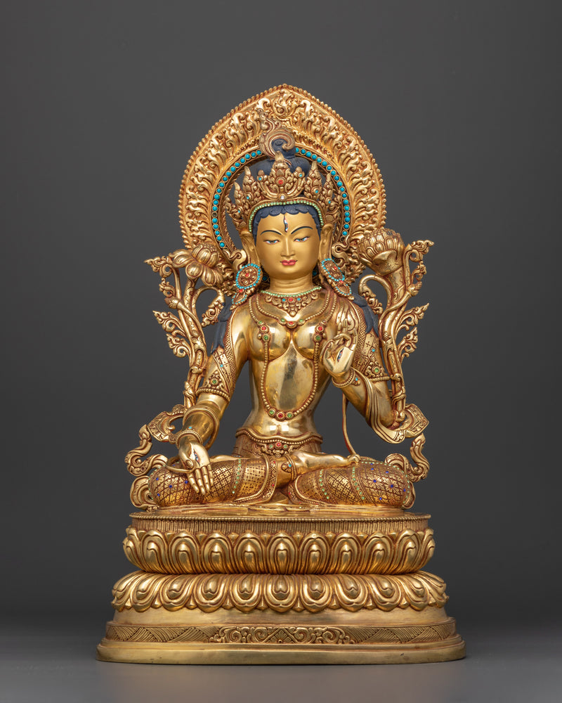 white-tara-buddhism-decor