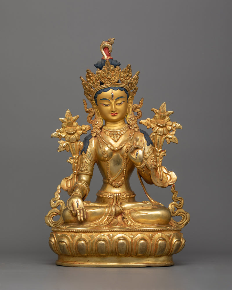 feminine-energy-white-tara-statue