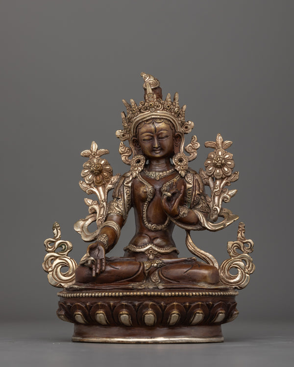  Goddess White Tara Figure