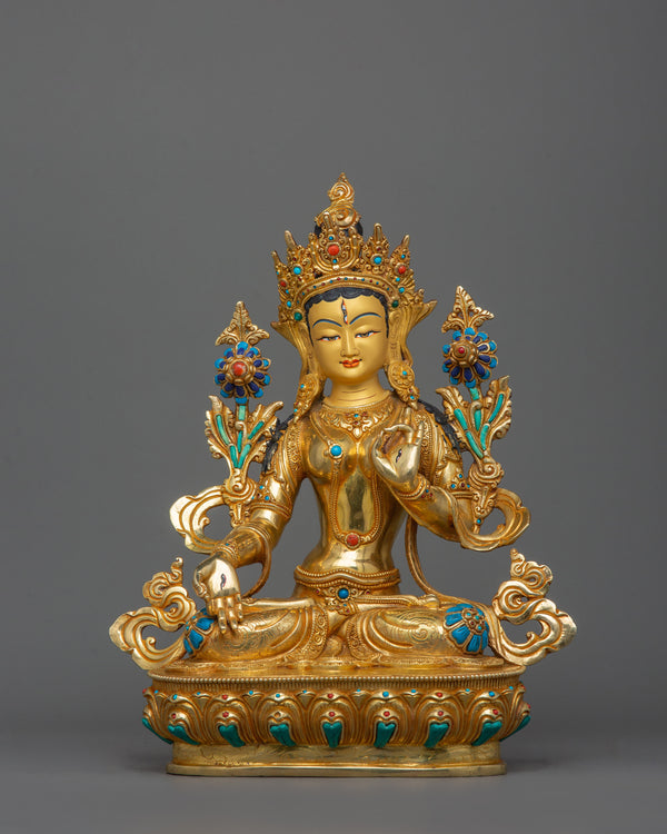 figurine-of-buddhist-deity-white-tara