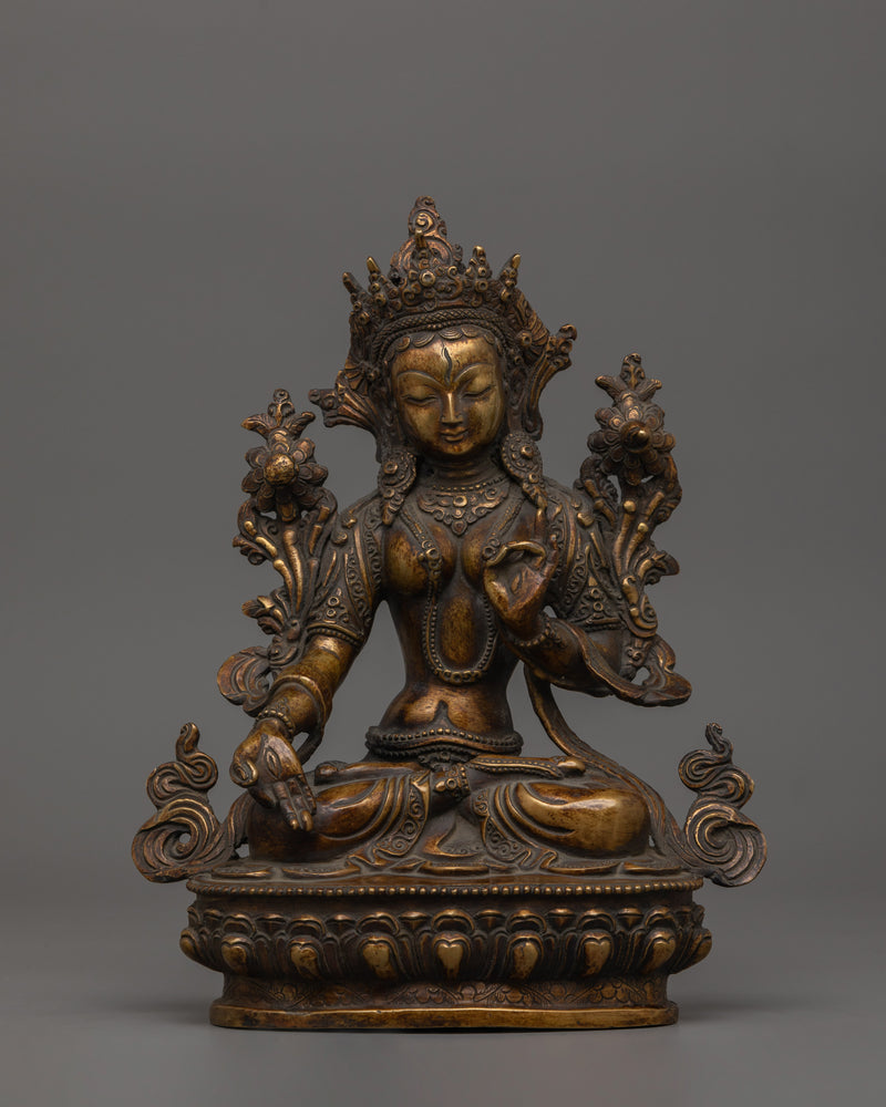 sculpture-of-buddhist-deity-white-tara