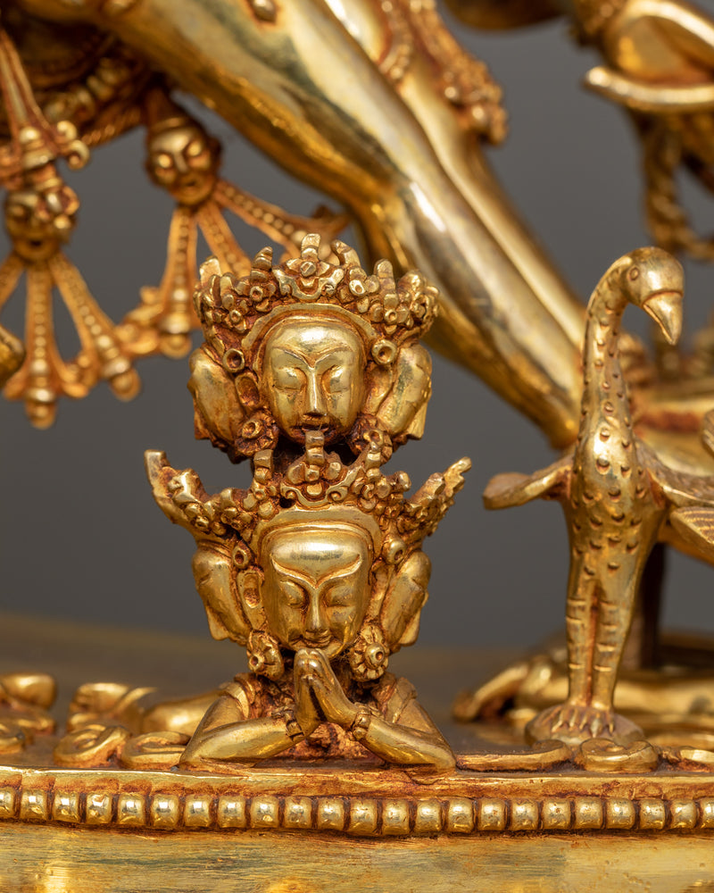 Buddhist Vajrabhairava Statue – The Ultimate Protector Yamantaka Sculpture