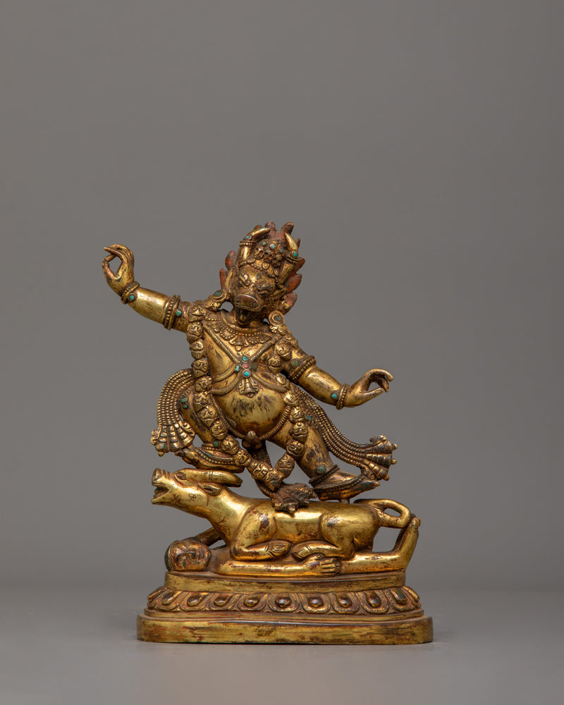 buddhist-tantric-deity-Yama-Dharmaraja