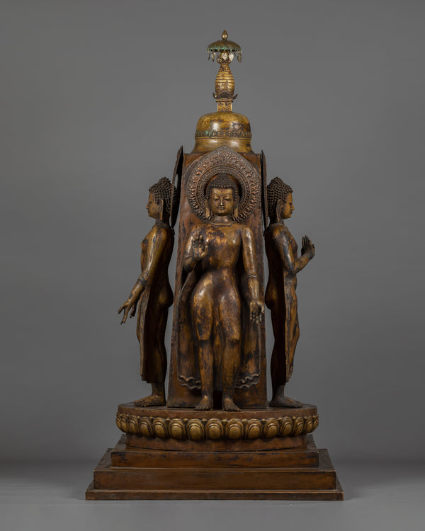 abhaya mudra standing buddha Sculpture