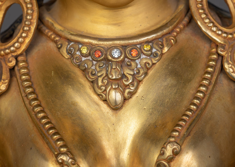 Goddess Shyamatara Figurine | Himalayan Buddhist Art