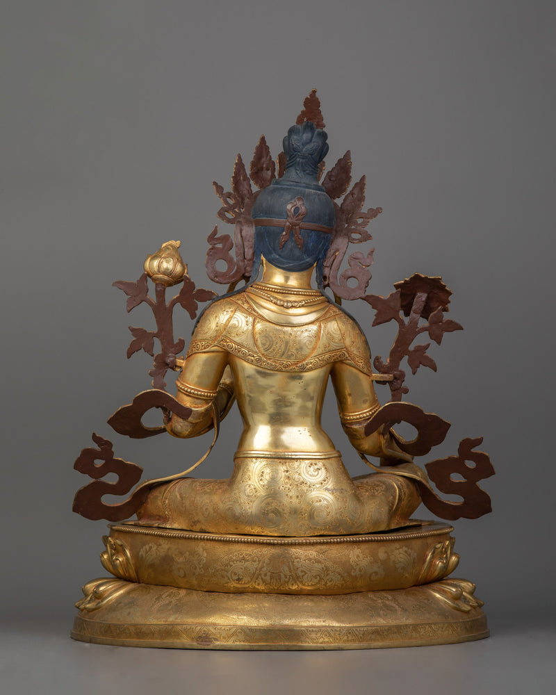 Goddess Shyamatara Figurine | Himalayan Buddhist Art