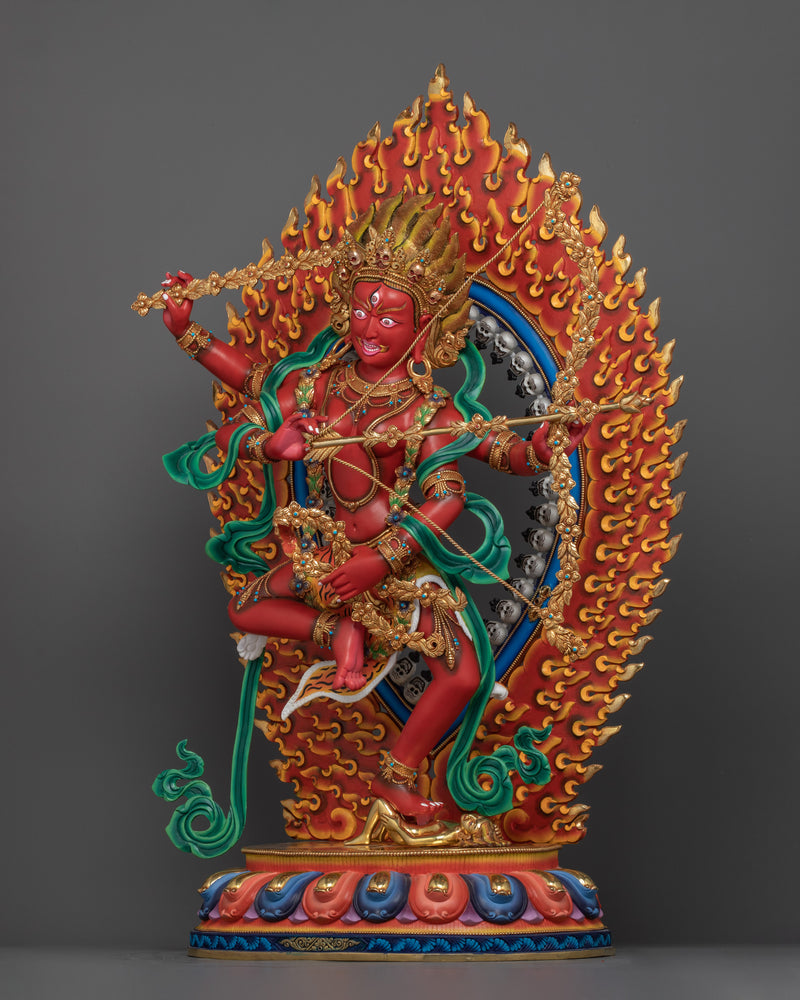 Kurukulla Buddhist Dakini Sculpture | Perfect for Meditation and Empowerment