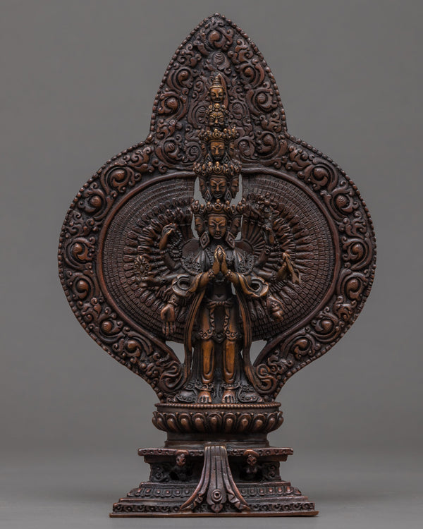 1000 Armed Chenrezig Bodhisattva Sculpture