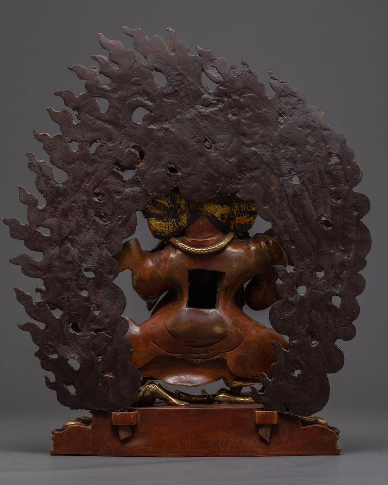 Mahakala Bernagchen Sculpture | Tibetan Himalayan Art of Nepal