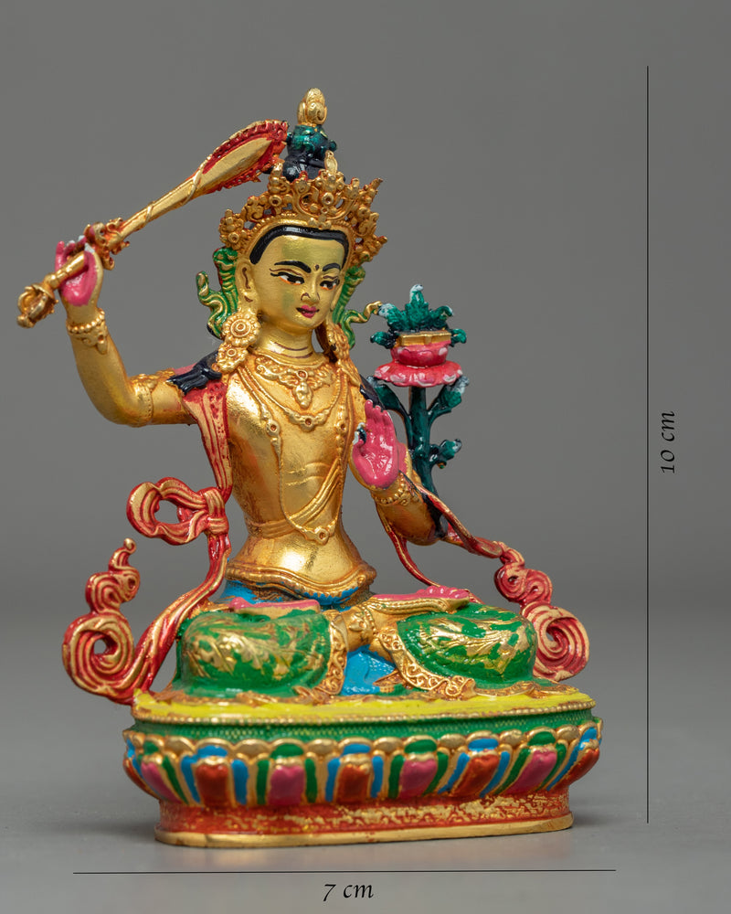 Bodhisattva Manjushri | The Deity Of Wisdom | Traditional Artwork