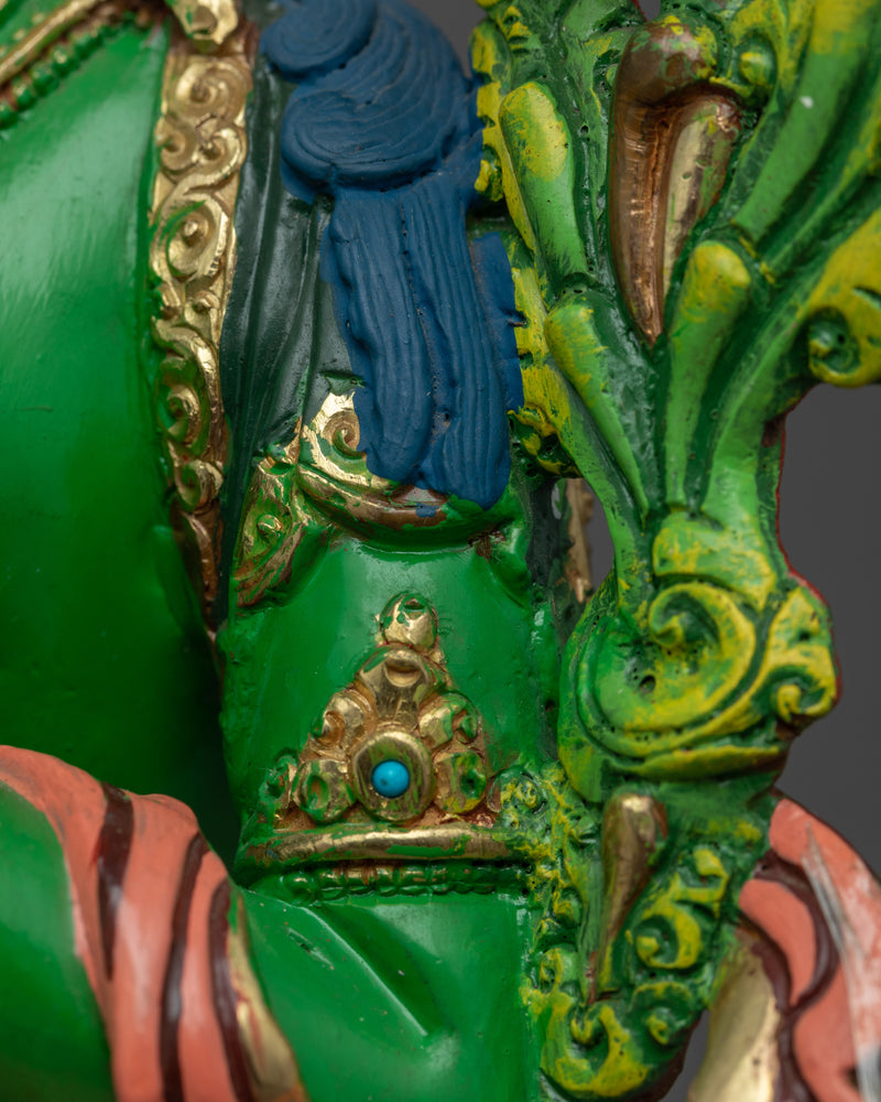 Green Tara Nepal Statue | Mother of Compassion