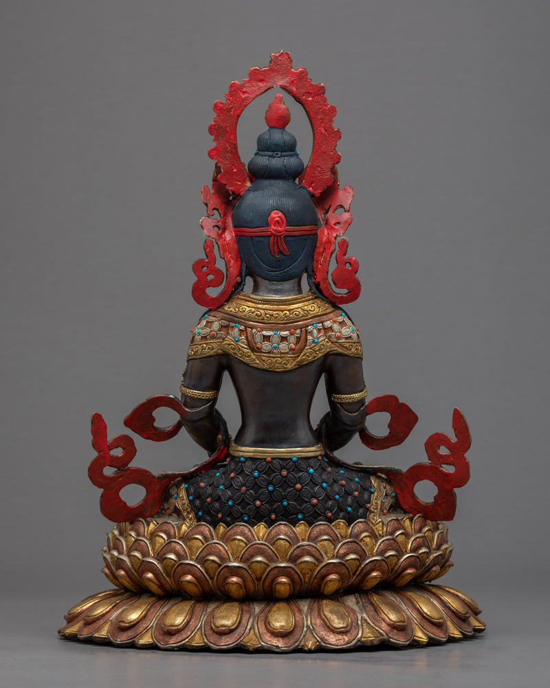 Amitayus Long Life Buddha Statue | Himalayan Art of Nepal