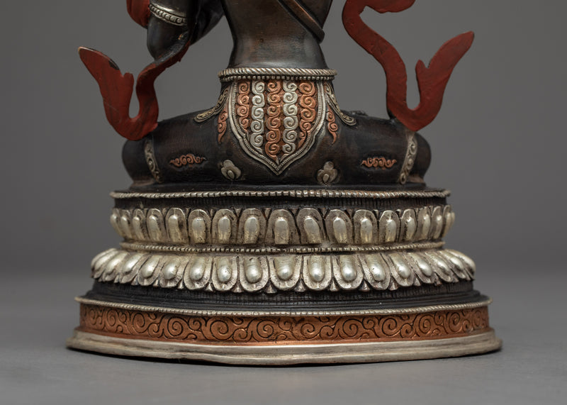 Manjushri Sculpture Sword | Handmade Himalayan Art