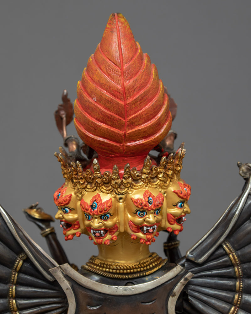 Manjushri Yamantaka Statue | Handcrafted Buddhist Art