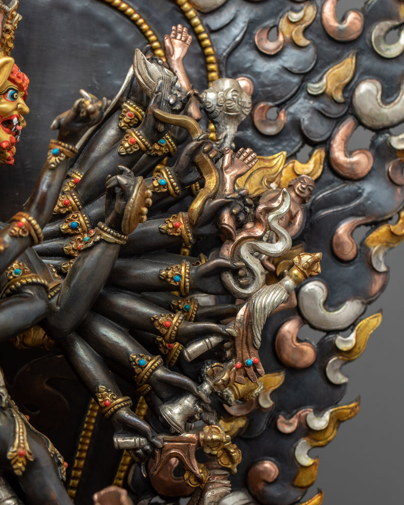 Manjushri Yamantaka Statue | Handcrafted Buddhist Art