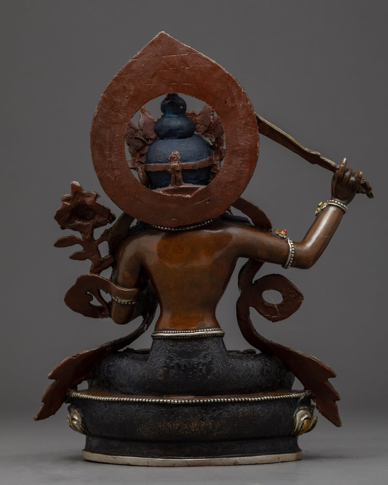 Manjushri Practice Statue | Himalayan Buddhist Art