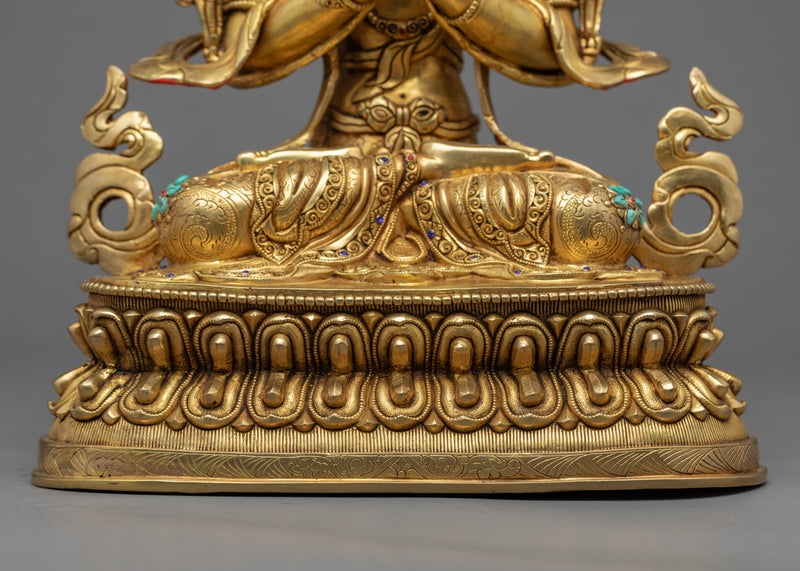 Manjushri Bodhisattva Of Wisdom Statue | Traditional Himalayan Art