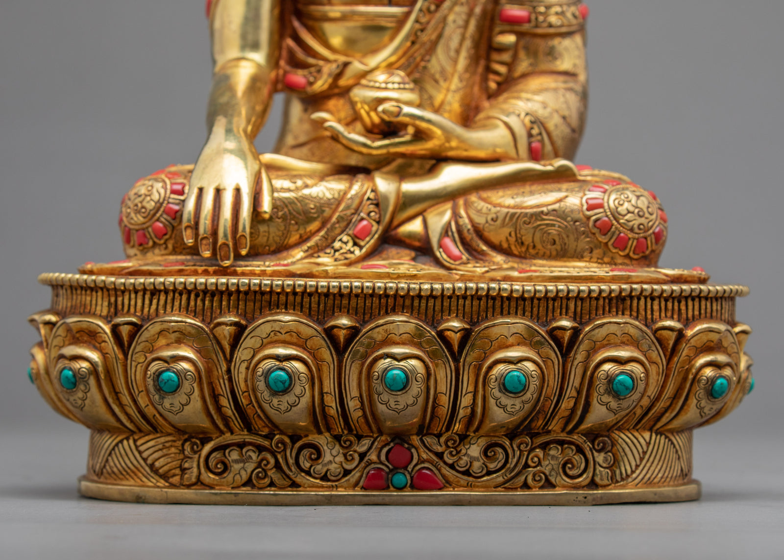 Shakyamuni Buddha Relaxation Statue | Traditionally Hand-Made Buddhist