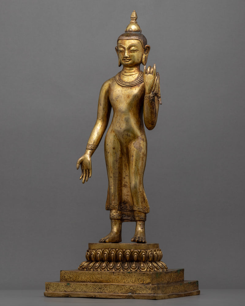 The Future Buddha Maitreya Statue | Tibetan Future Buddha Sculpture