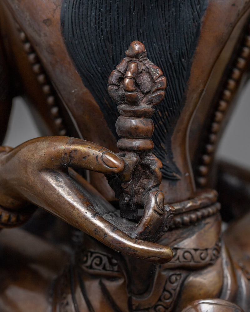 Tibetan Vajrasattva Mantra Statue With Consort | Buddha Sculpture For Mindfulness