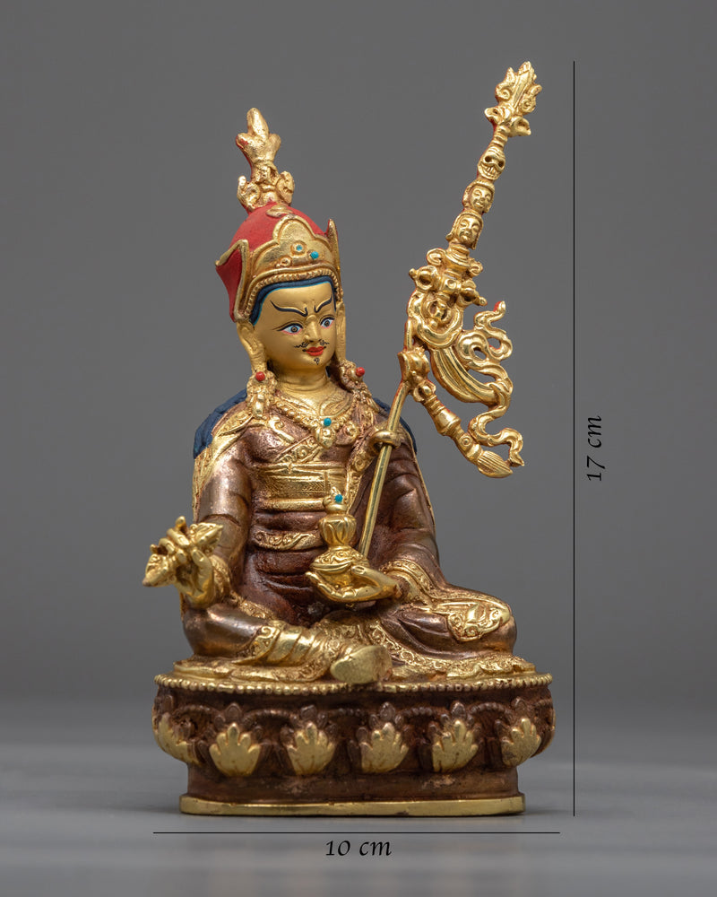 Guru Padmasambhava Mantra Practice Statue | Historical Tibetan Buddhist Master