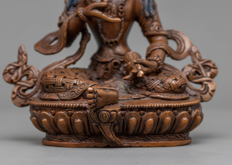 Vajrasattva Mantra Text Practice Statue | Historical Tibetan Buddhist Tantric