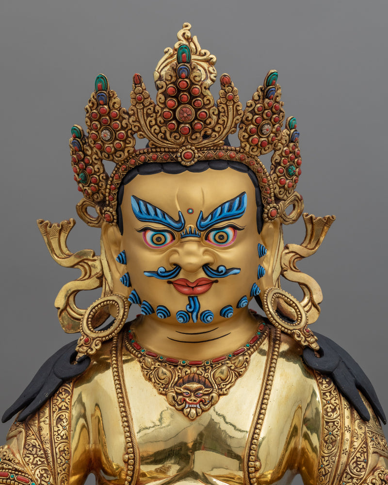 Dzambhala The God Of Wealth | Traditional Tibetan Buddhist Wealth Deity