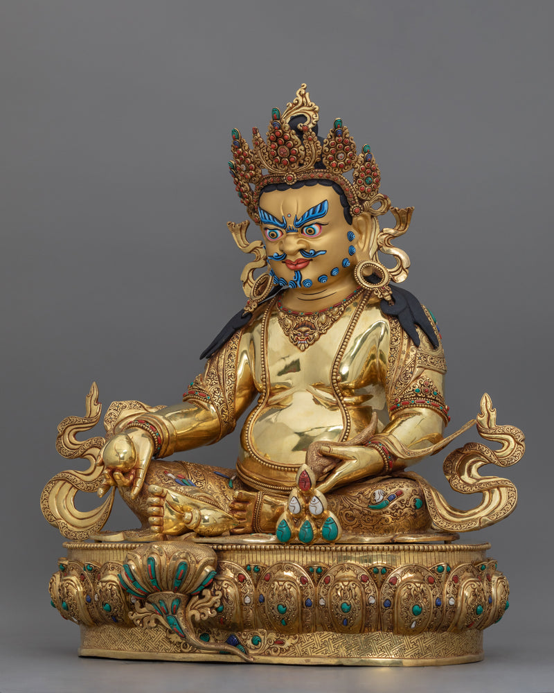 Dzambhala The God Of Wealth | Traditional Tibetan Buddhist Wealth Deity