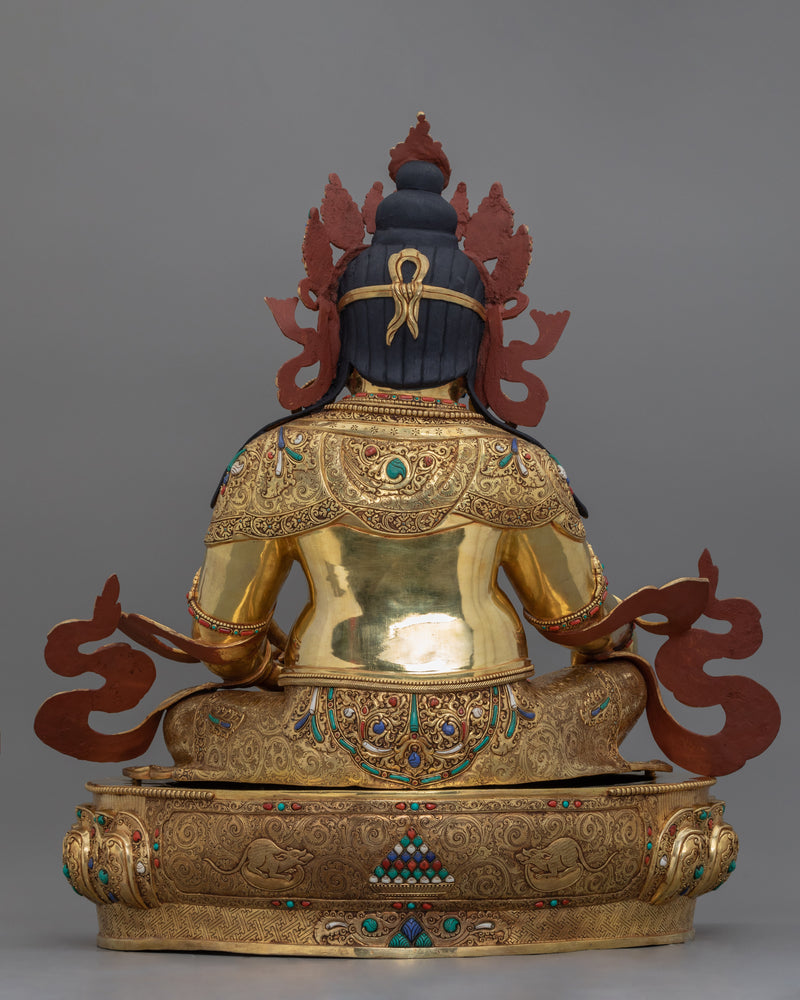 Dzambhala The God Of Wealth | Traditional Tibetan Buddhist Wealth Deity