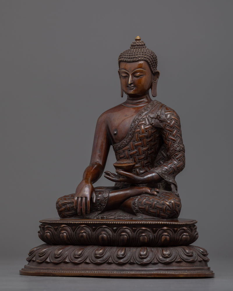 Home Decor Buddha Shakyamuni Statue | Traditional Tibetan Historical Buddha Artwork