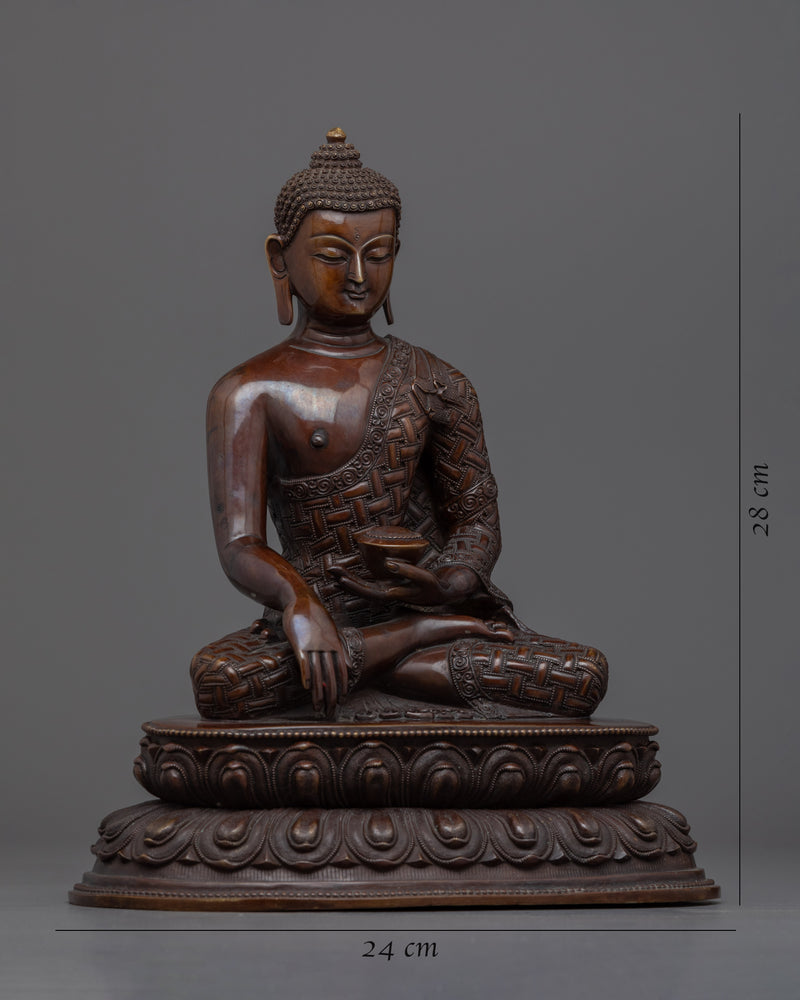 Home Decor Buddha Shakyamuni Statue | Traditional Tibetan Historical Buddha Artwork