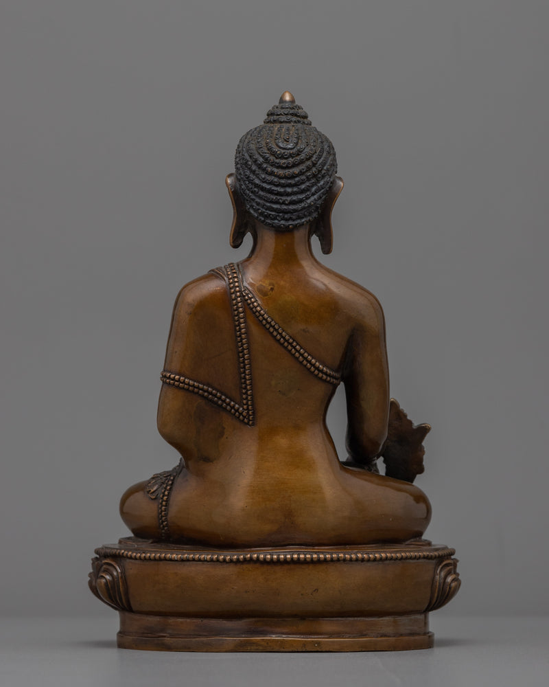 Bhaisajyaguru Buddha Statue | Traditional Tibetan Healing Medicine Buddha Figurine