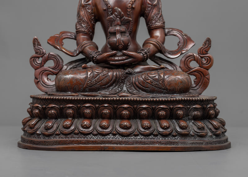 Amitayus The Longevity Buddha Statue | Traditional Tibetan Buddha Of Long Life