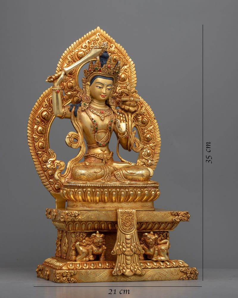 The Wisdom of Buddha Statue | Wisdom Deity Bodhisattva Manjushri