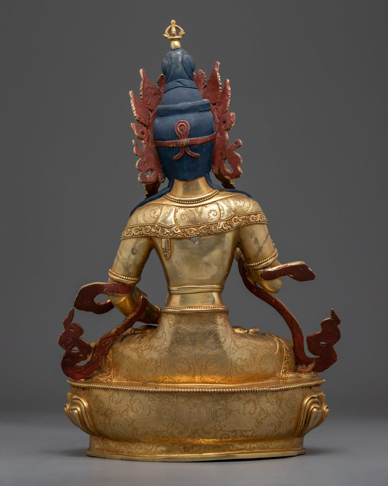 Himalayan Dorsem Statue | Traditionally Hand-made Vajrasattva Figurine