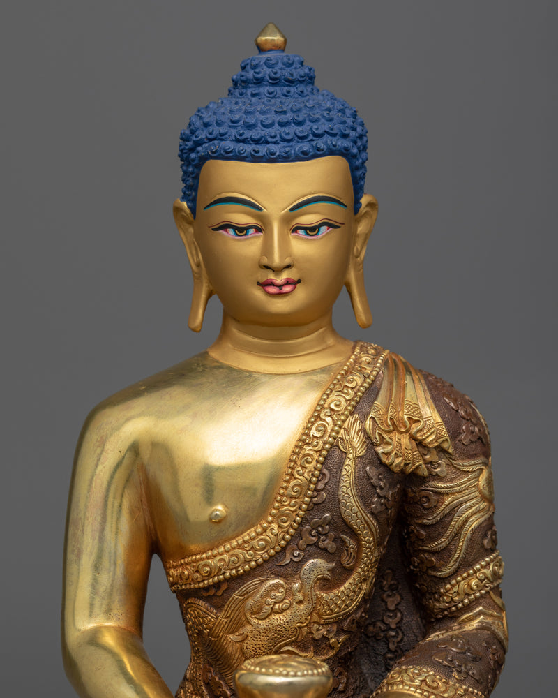 Traditional Long Life Buddha Statue | Himalaya Tibetan Deity