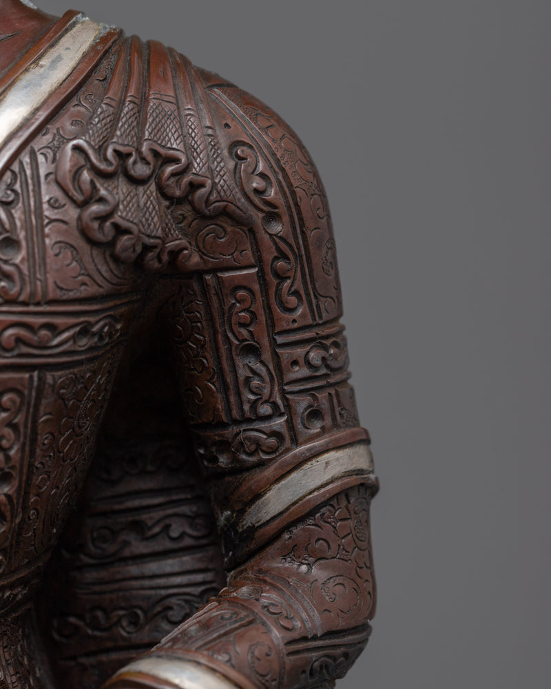 Shakyamuni Buddhas Body Art | Himalayan Traditional Oxidized Statue