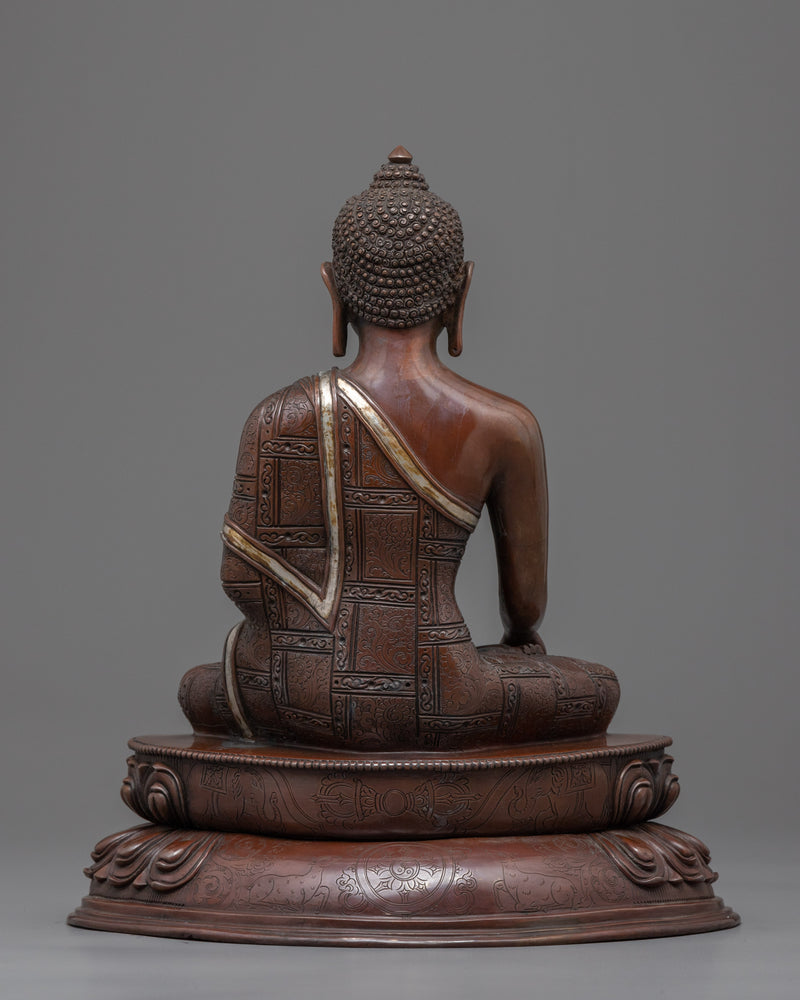 Shakyamuni Buddhas Body Art | Himalayan Traditional Oxidized Statue