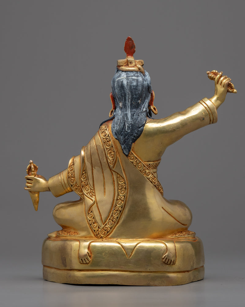 Dudjom Lingpa Rinpoche Statue | Gold Gilded Premium Statues