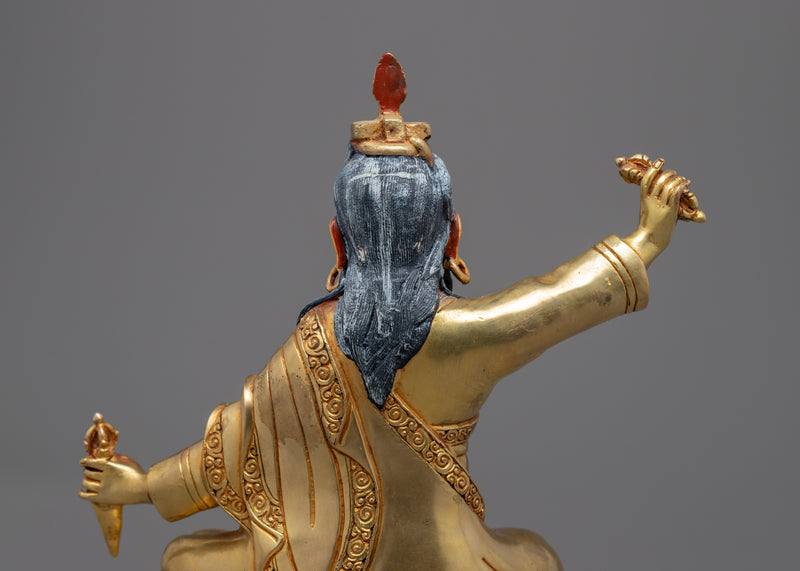 Dudjom Lingpa Rinpoche Statue | Gold Gilded Premium Statues